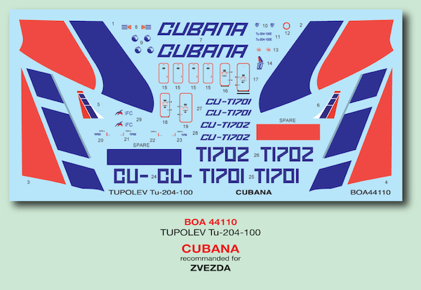 Tupolev Tu204-100 (Cubana) boa144110