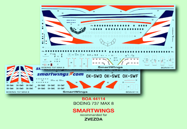 Boeing 737 MAX 8 (SmartWings)  boa144114