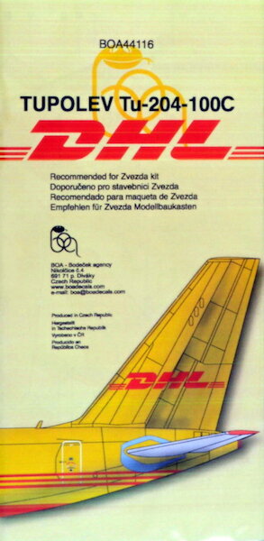 Tupolev Tu204-100 (DHL)  boa144116