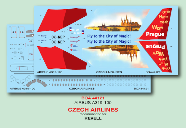 Airbus A319-100 (Czech Airlines -"Fly to the city of magic") boa144121