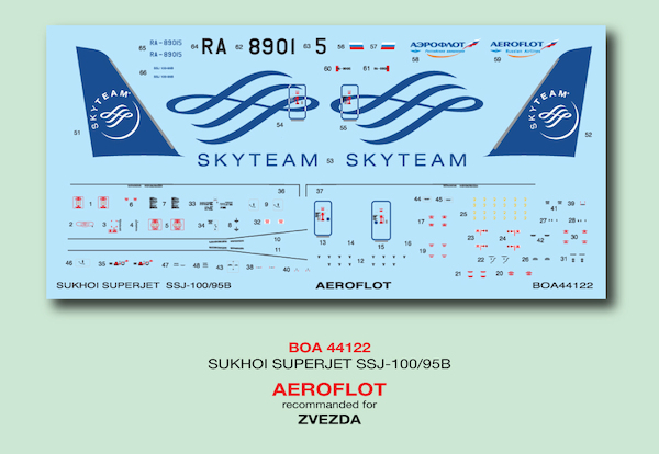 Sukhoi Superjet SSJ100/95B (Aeroflot  - Skyteam)  boa144122