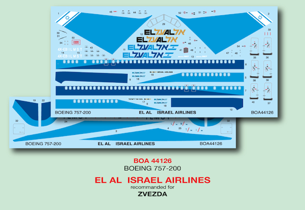 Boeing 757-200 (El Al - Early) boa144126