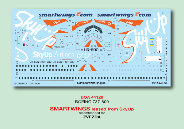 Boeing 737-800 (SmartWings Leased from SkyUp) boa144128