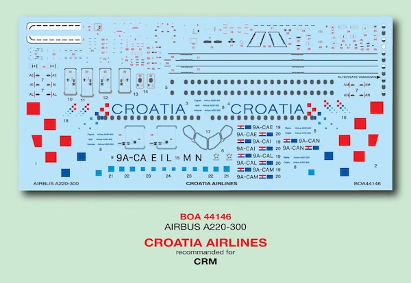 Airbus A220-300 (Croatia Airlines) BOA144146