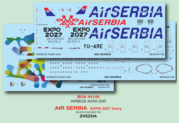 Airbus A330-243 (Air Serbia EXPO 2027) BOA144148