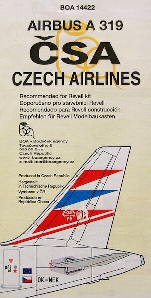 Airbus A319 (Czech Airlines)  boa14422