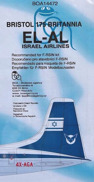 Bristol 175 Britannia 312 (EL-AL) boa14472