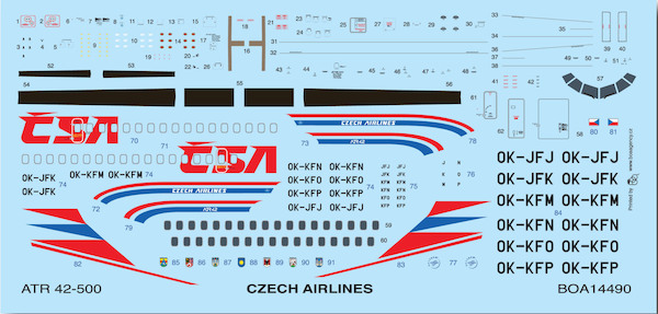 ATR42-500 (CSA Czech Airlines) boa14490