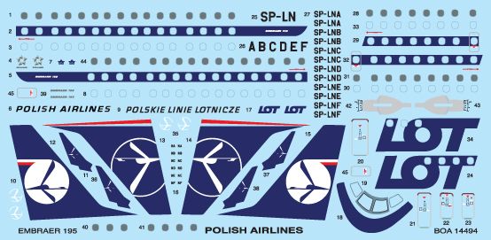 Embraer EMB195 (LOT Polish Airlines)  boa14494