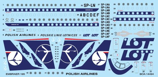 Embraer EMB195 (LOT Polish Airlines) boa14494