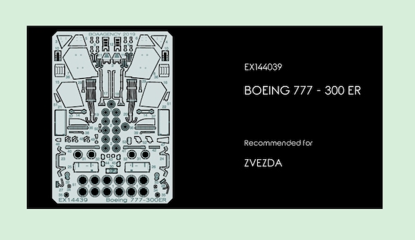 Boeing 777-300ER Detail set (Zvezda) EX14439