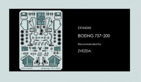 Boeing 757-200 Detail set (Zvezda) EX14440