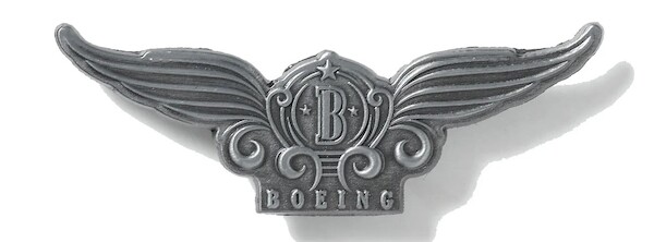 Boeing Heritage Stylized Wings Pin  585085010040