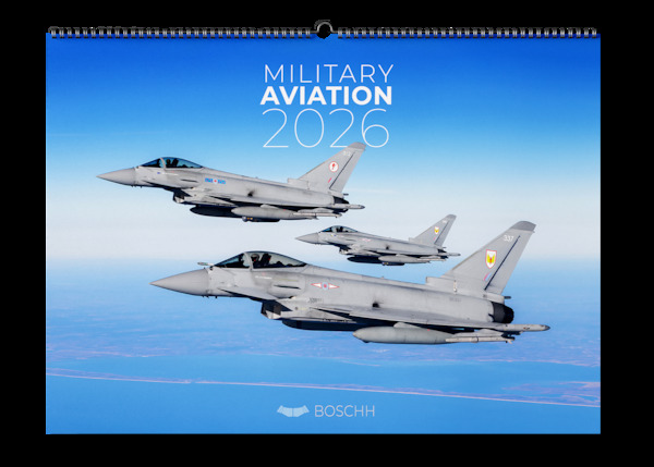 Military Aviation Calendar 2026  2026-003 MA