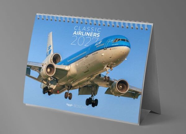 Classic Airliners 2027 Desktop Calendar 2027 CLAL DESK