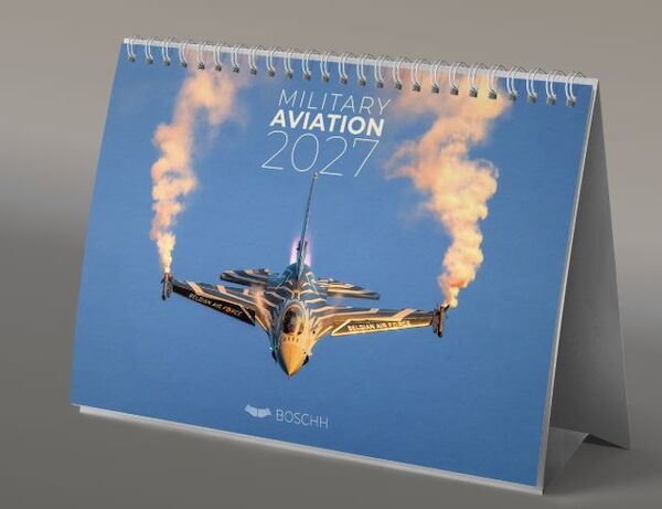 Military Aviation 2027 Desktop Calendar 2027 MA DESK