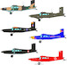 Pilatus Porter PC6, AU23 (2 kits included)  BPK14404