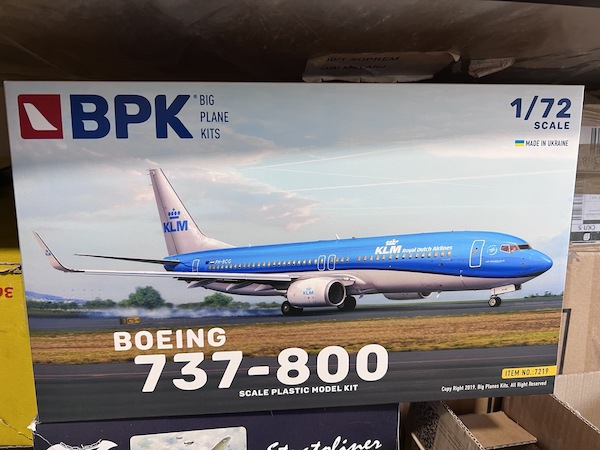 Boeing 737-800 (KLM)  BPK72019