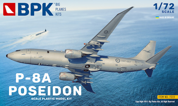 Boeing P8A Poseidon (US Navy) (RESTOCK) BPK72022