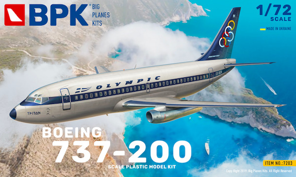 Boeing 737-200 (Olympic Airways, Air France, Aerosvit )  BPK7203