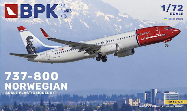 Boeing 737-800 (Norwegian)  BPK7220