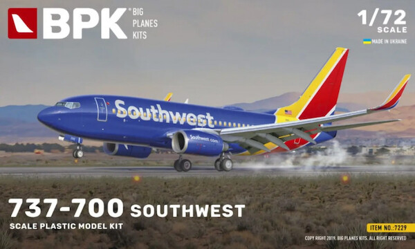 Boeing 737-700 (Southwest)  BPK7229