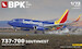 Boeing 737-700 (Southwest) BPK7229