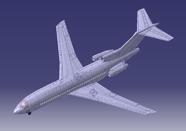 Boeing 727-100  BPK7230