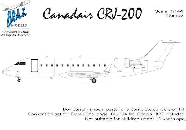 Canadair CRJ200 Conversion (Revell) BZ4062