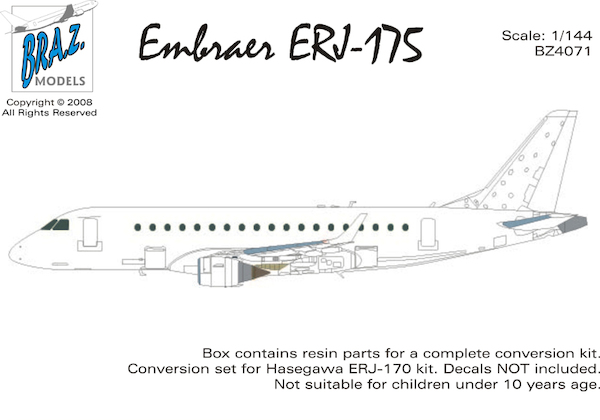 Embraer ERJ175 (Hasegawa) BZ4071