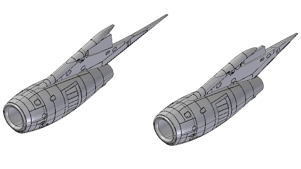 Douglas DC8 Pratt & Whitney JT3D-3 engines  BZ4093