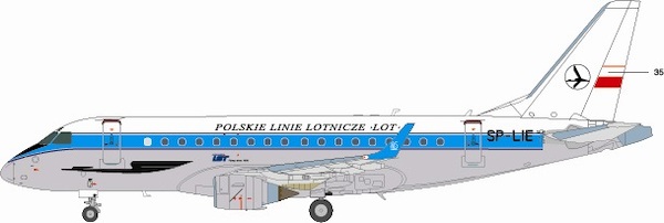 Embraer ERJ175 (LOT - Retro)  BZD413