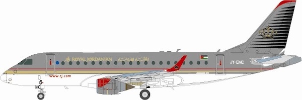 Embraer ERJ175 (Royal Jordanian) BZD414