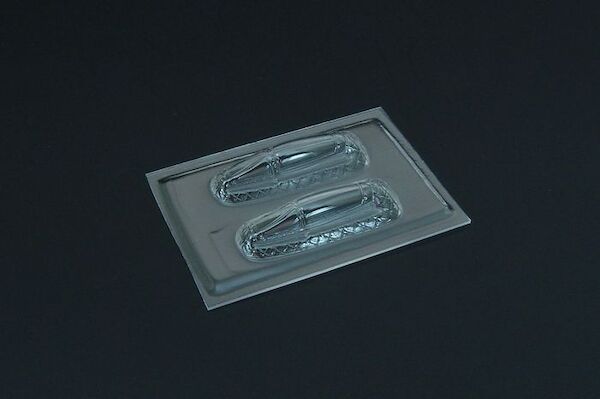 F100 Super Sabre Vacuform canopies (2x) (for F-Toys) brl144137