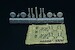 Detailset Messerschmitt BF109A-E (Armory) For 2 planes brl144181