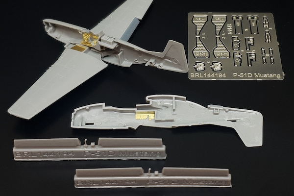 P51D Mustang Detail Set (Platz, Eduard, Bego) brl144194