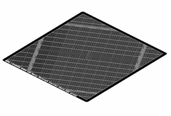 WWII US Navy Aircraft Carrier Deck (lift area) brl144209