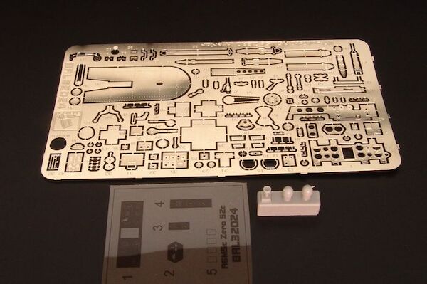 Detail set Mitsubishi A6M5c Zero - Interior (Hasegawa) BRL32024