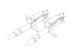 AGM45 Shrike, US Air to Ground anti-radar missile (2x) BRL32040