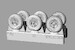 Spitfire 3 spoke wheel set with 3 types of tires brl32055