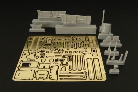 Heinkel He162 Salamander interior (Dragon)  BRL48013