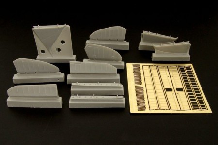 F2A Buffalo Flaps and controls (Special Hobby, Classic Airframe) BRL48026