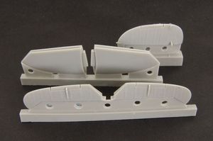 Spitfire MkIX control surfaces - early - (Airfix)  BRL48030