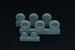 Spitfire 4 spoked wheels (3 types of tyres) BRL48097