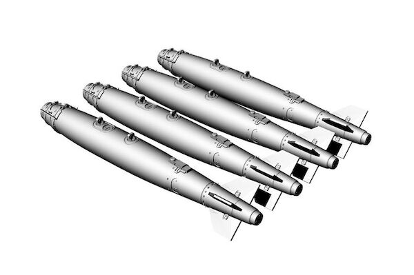 GBU-38 JDAM 500lb bomb (4pcs) BRL48163