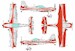 Zlin Z-50 masks (KP kit) BRL48184