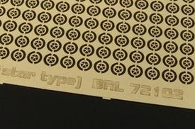 Tie down points (star type) US Aircraft carrier BRL72102