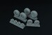 Lockheed C130 Hercules Wheels (Italeri) Ex Attack BRL72147