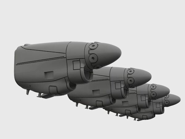 C130J Hercules engine set (Italeri)  BRL72170