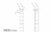 Access ladder F7U Cutlass  BRL72191